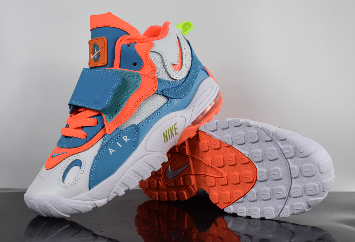 2019 Men Nike Air Max Speed Turf White Blue Orange Green Shoes - Click Image to Close